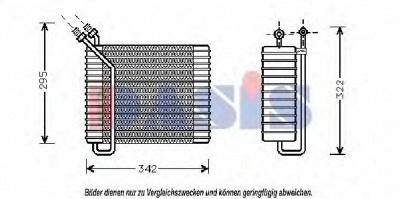AKS DASIS 821320n -  Испаритель, кондиционер